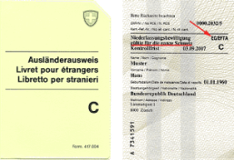 Livret C UE/AELE (autorisation d’établissement)